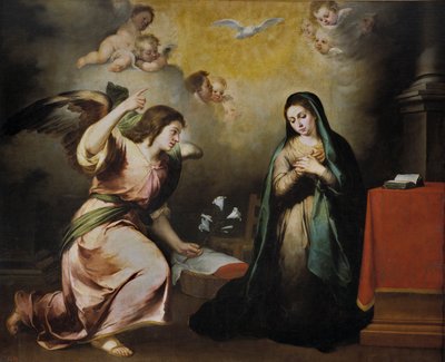 La Anunciación de Bartolomé Esteban Murillo
